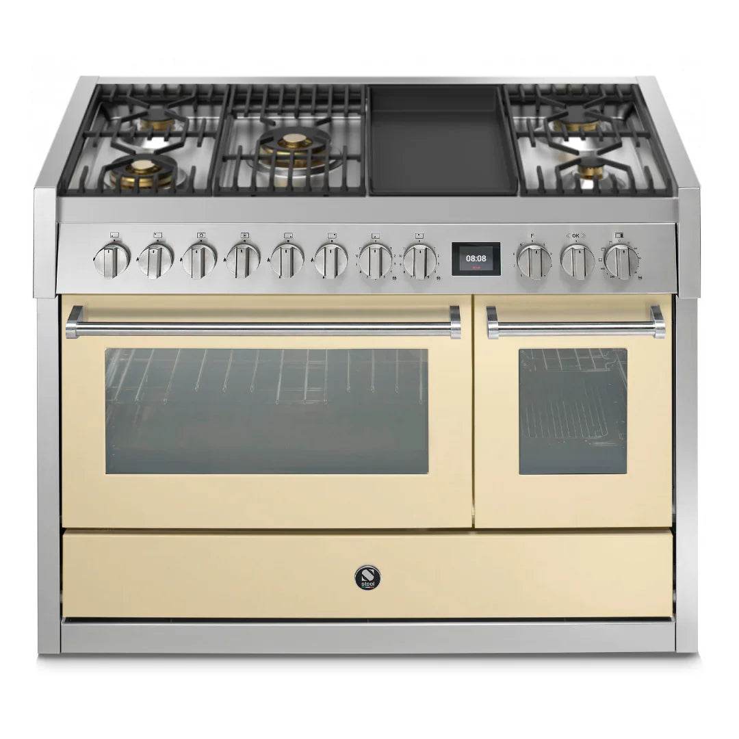 STEEL Cucine Genesi 120 cm - Carvers Interiors - Cookers and Bathroom Showroom Wolverhampton