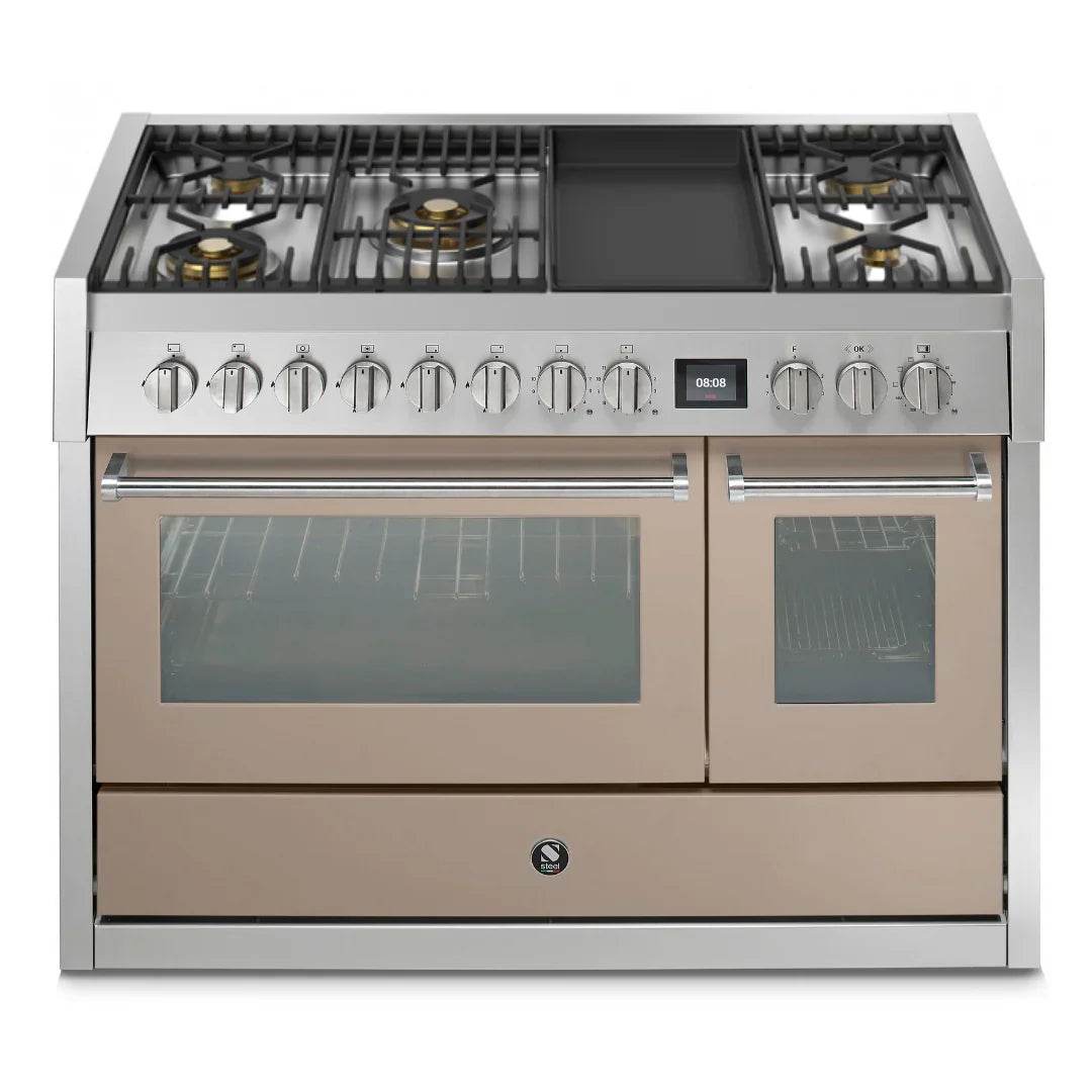 STEEL Cucine Genesi 120 cm - Carvers Interiors - Cookers and Bathroom Showroom Wolverhampton