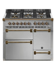 STEEL Cucine Ascot 100/3 - Solid Door - Gas Fuel - Carvers Interiors - Cookers and Bathroom Showroom Wolverhampton