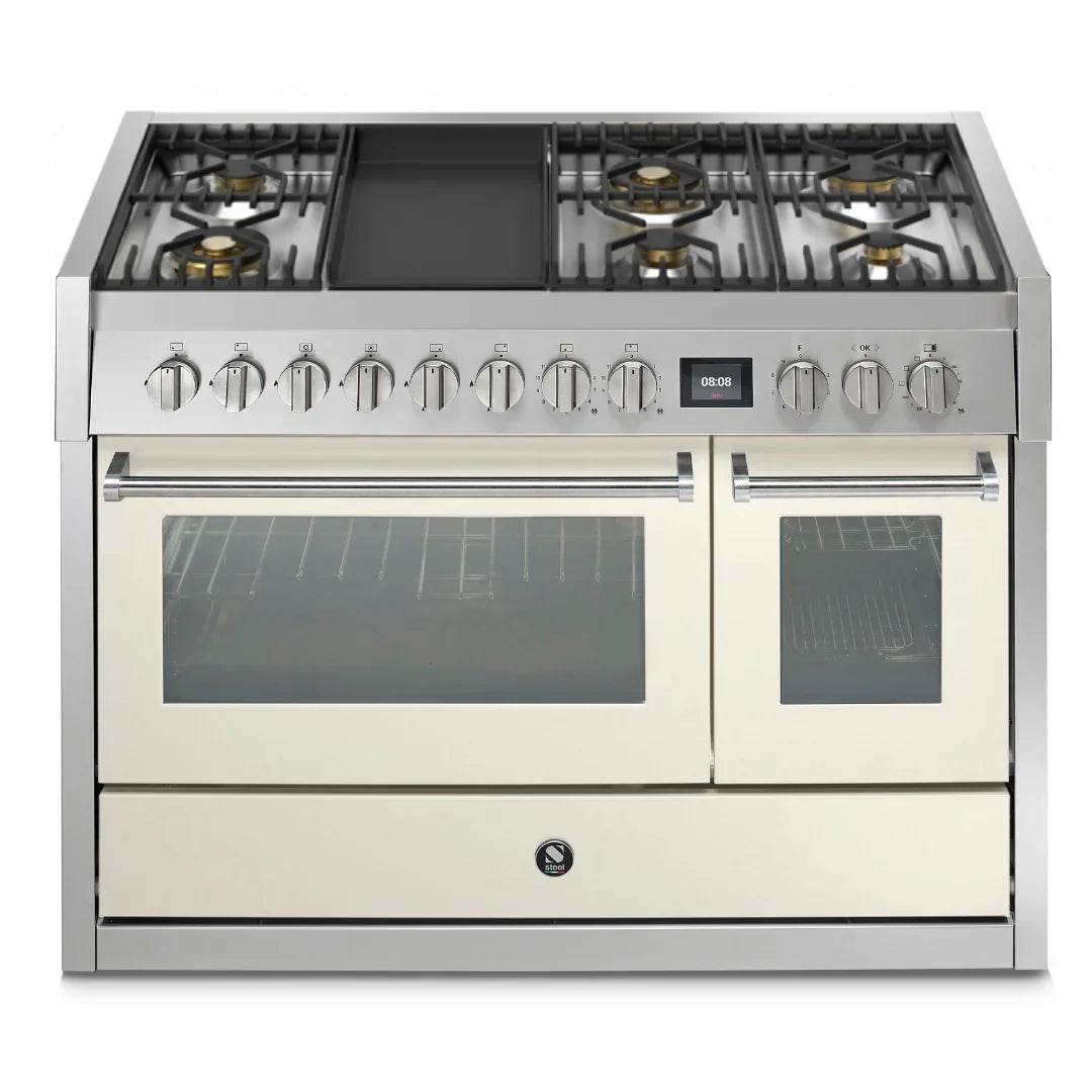 STEEL Cucine Genesi 120 cm - Carvers Interiors - Cookers and Bathroom Showroom Wolverhampton