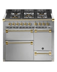 STEEL Cucine Ascot 100/3 - Solid Door - Gas Fuel - Carvers Interiors - Cookers and Bathroom Showroom Wolverhampton