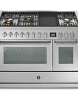 STEEL Cucine Genesi 120 cm - Carvers Interiors - Cookers and Bathroom Showroom Wolverhampton