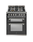 STEEL Cucine Ascot 70cm - Double Oven - Carvers Interiors - Cookers and Bathroom Showroom Wolverhampton