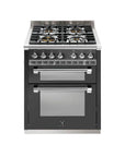 STEEL Cucine Ascot 70cm - Double Oven - Carvers Interiors - Cookers and Bathroom Showroom Wolverhampton