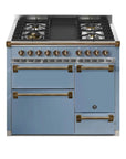 STEEL Cucine Ascot 100/3 - Solid Door - Mixed Hobs - Carvers Interiors - Cookers and Bathroom Showroom Wolverhampton
