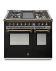 STEEL Cucine Ascot 100/2 - Mixed Hobs - Carvers Interiors - Cookers and Bathroom Showroom Wolverhampton