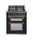 STEEL Cucine Ascot 70cm - Double Oven - Carvers Interiors - Cookers and Bathroom Showroom Wolverhampton