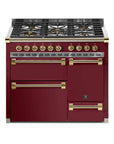 STEEL Cucine Ascot 100/3 - Solid Door - Gas Fuel - Carvers Interiors - Cookers and Bathroom Showroom Wolverhampton