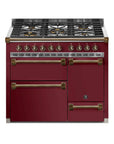 STEEL Cucine Ascot 100/3 - Solid Door - Gas Fuel - Carvers Interiors - Cookers and Bathroom Showroom Wolverhampton