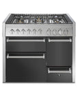 STEEL Cucine Genesi 100 cm - Triple Ovens - Carvers Interiors - Cookers and Bathroom Showroom Wolverhampton