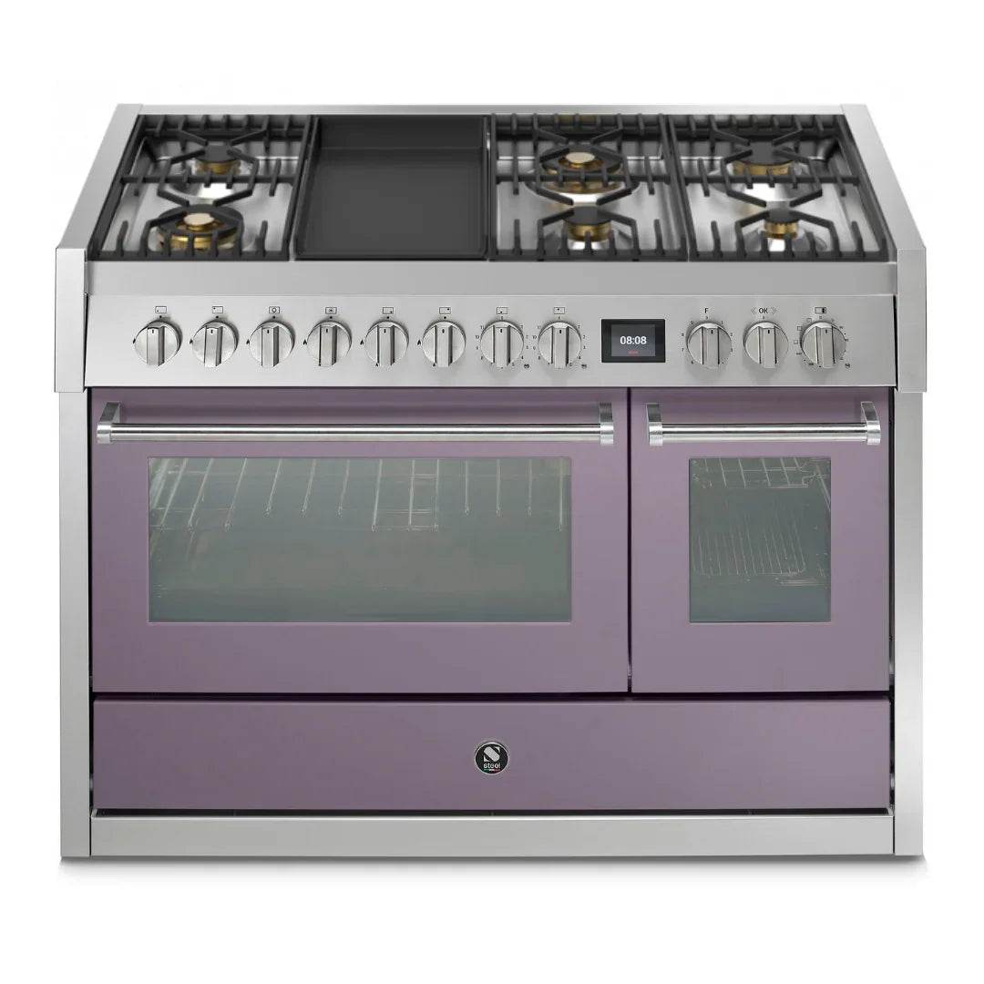 STEEL Cucine Genesi 120 cm - Carvers Interiors - Cookers and Bathroom Showroom Wolverhampton