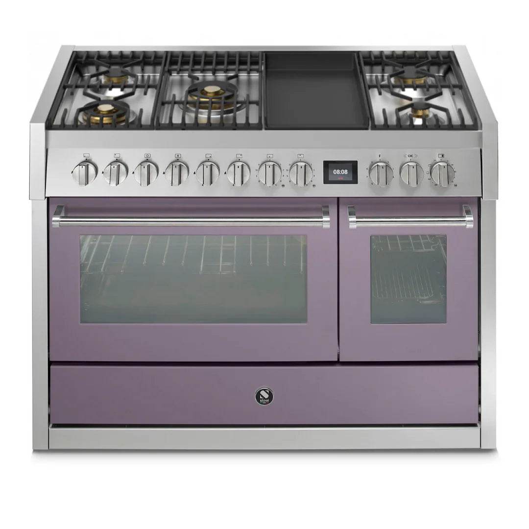 STEEL Cucine Genesi 120 cm - Carvers Interiors - Cookers and Bathroom Showroom Wolverhampton