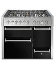 STEEL Cucine Genesi 100 cm - Triple Ovens - Carvers Interiors - Cookers and Bathroom Showroom Wolverhampton