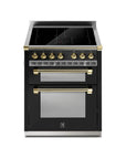 STEEL Cucine Ascot 70cm - Double Oven - Carvers Interiors - Cookers and Bathroom Showroom Wolverhampton