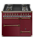 STEEL Cucine Ascot 100/3 - Solid Door - Mixed Hobs - Carvers Interiors - Cookers and Bathroom Showroom Wolverhampton