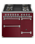 STEEL Cucine Ascot 100/3 - Solid Door - Mixed Hobs - Carvers Interiors - Cookers and Bathroom Showroom Wolverhampton
