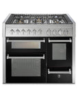 STEEL Cucine Genesi 100 cm - Triple Ovens - Carvers Interiors - Cookers and Bathroom Showroom Wolverhampton