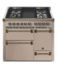 STEEL Cucine Ascot 100/3 - Solid Door - Mixed Hobs - Carvers Interiors - Cookers and Bathroom Showroom Wolverhampton