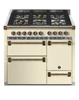 STEEL Cucine Ascot 100/3 - Solid Door - Gas Fuel - Carvers Interiors - Cookers and Bathroom Showroom Wolverhampton