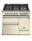 STEEL Cucine Ascot 100/3 - Solid Door - Gas Fuel - Carvers Interiors - Cookers and Bathroom Showroom Wolverhampton