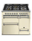 STEEL Cucine Ascot 100/3 - Solid Door - Gas Fuel - Carvers Interiors - Cookers and Bathroom Showroom Wolverhampton