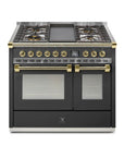 STEEL Cucine Ascot 100/2 - Mixed Hobs - Carvers Interiors - Cookers and Bathroom Showroom Wolverhampton