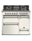 STEEL Cucine Ascot 100/3 - Solid Door - Gas Fuel - Carvers Interiors - Cookers and Bathroom Showroom Wolverhampton