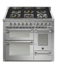 STEEL Cucine Ascot 100/3 - Gas Fuel - Carvers Interiors - Cookers and Bathroom Showroom Wolverhampton
