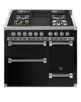STEEL Cucine Ascot 100/3 - Solid Door - Mixed Hobs - Carvers Interiors - Cookers and Bathroom Showroom Wolverhampton