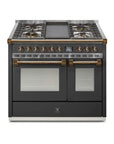 STEEL Cucine Ascot 100/2 - Mixed Hobs - Carvers Interiors - Cookers and Bathroom Showroom Wolverhampton
