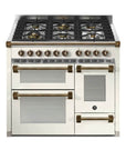 STEEL Cucine Ascot 100/3 - Gas Fuel - Carvers Interiors - Cookers and Bathroom Showroom Wolverhampton