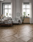 6.5mm SPC Rigid Core Vinyl Flooring – Parquet – Woking Oak - 1.80m² per Pack - Carvers Interiors - THE FLOORING STORE