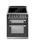 STEEL Cucine Ascot 70cm - Double Oven - Carvers Interiors - Cookers and Bathroom Showroom Wolverhampton