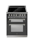 STEEL Cucine Ascot 70cm - Double Oven - Carvers Interiors - Cookers and Bathroom Showroom Wolverhampton