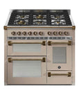 STEEL Cucine Ascot 100/3 - Gas Fuel - Carvers Interiors - Cookers and Bathroom Showroom Wolverhampton