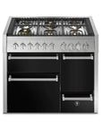 STEEL Cucine Genesi 100 cm - Triple Ovens - Carvers Interiors - Cookers and Bathroom Showroom Wolverhampton