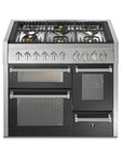 STEEL Cucine Genesi 100 cm - Triple Ovens - Carvers Interiors - Cookers and Bathroom Showroom Wolverhampton