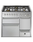 STEEL Cucine Genesi 100 cm - Triple Ovens - Carvers Interiors - Cookers and Bathroom Showroom Wolverhampton