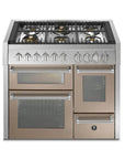 STEEL Cucine Genesi 100 cm - Triple Ovens - Carvers Interiors - Cookers and Bathroom Showroom Wolverhampton
