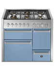 STEEL Cucine Genesi 100 cm - Triple Ovens - Carvers Interiors - Cookers and Bathroom Showroom Wolverhampton