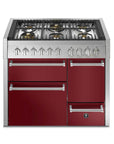 STEEL Cucine Genesi 100 cm - Triple Ovens - Carvers Interiors - Cookers and Bathroom Showroom Wolverhampton