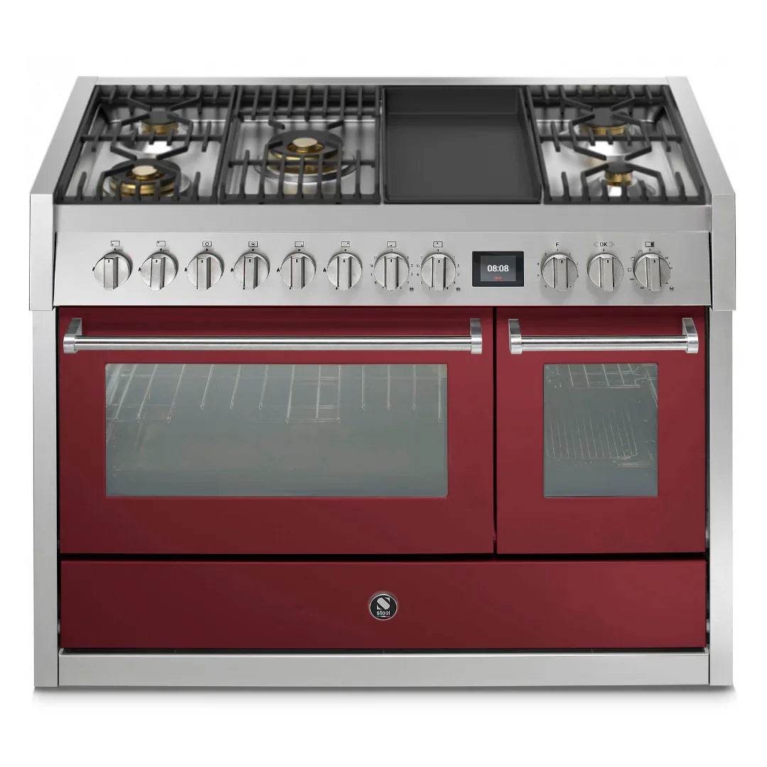 STEEL Cucine Genesi 120 cm - Carvers Interiors - Cookers and Bathroom Showroom Wolverhampton