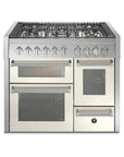 STEEL Cucine Genesi 100 cm - Triple Ovens - Carvers Interiors - Cookers and Bathroom Showroom Wolverhampton