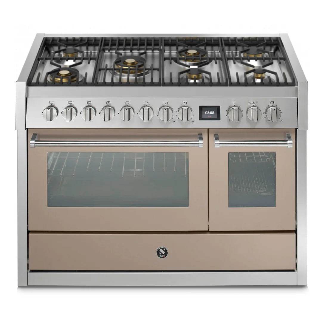 STEEL Cucine Genesi 120 cm - Carvers Interiors - Cookers and Bathroom Showroom Wolverhampton