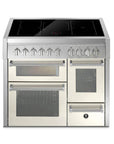 STEEL Cucine Genesi 100 cm - Triple Ovens - Carvers Interiors - Cookers and Bathroom Showroom Wolverhampton