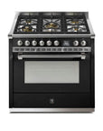 STEEL Cucine Ascot 90 cm - Gas Fuel - Carvers Interiors - Cookers and Bathroom Showroom Wolverhampton