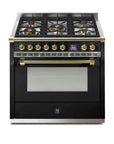 STEEL Cucine Ascot 90 cm - Gas Fuel - Carvers Interiors - Cookers and Bathroom Showroom Wolverhampton