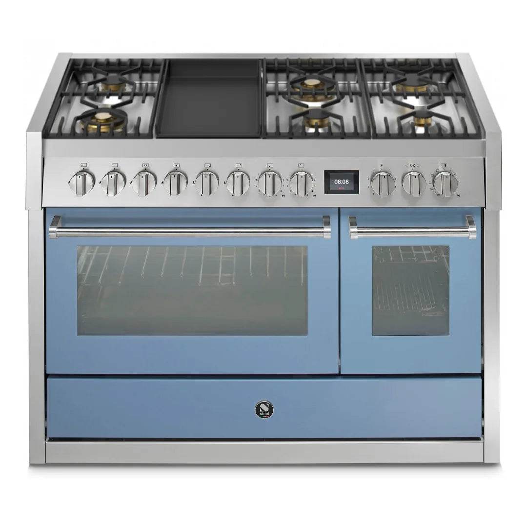 STEEL Cucine Genesi 120 cm - Carvers Interiors - Cookers and Bathroom Showroom Wolverhampton