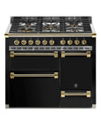 STEEL Cucine Ascot 100/3 - Solid Door - Gas Fuel - Carvers Interiors - Cookers and Bathroom Showroom Wolverhampton