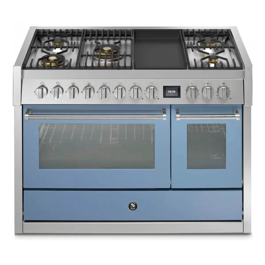 STEEL Cucine Genesi 120 cm - Carvers Interiors - Cookers and Bathroom Showroom Wolverhampton